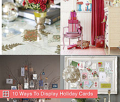 10 Ways to Display Your Holiday Cards