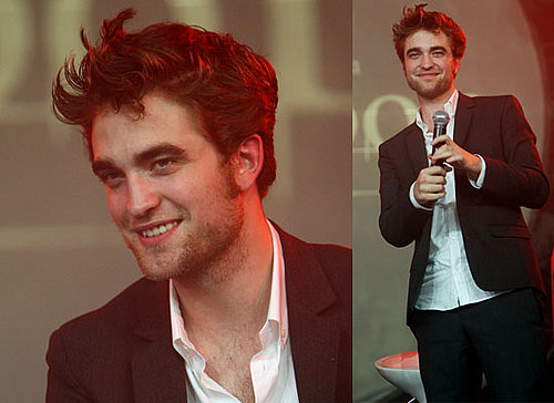 Interviews With New Moon Robert Pattinson About His Music Career, Growing Old and Harry Potter Compared to Twilight