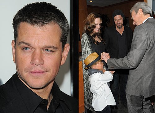 Photos from the Invictus Premiere in Los Angeles, with Brad Pitt, Angelina Jolie, Clint Eastwood, Morgan Freeman, Matt Damon