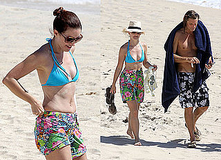 Photos of Kristin Davis in Bikini in St Barts on Holiday With Boyfriend James Russell