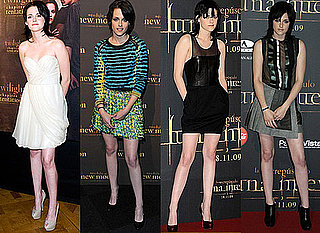 Photos of Kristen Stewart Promoting New Moon in Europe