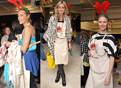 Photos of Celebrities at the Selfridges Garage Sale