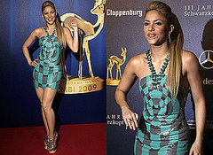 Shakira in Versace at 2009 Bambi Awards