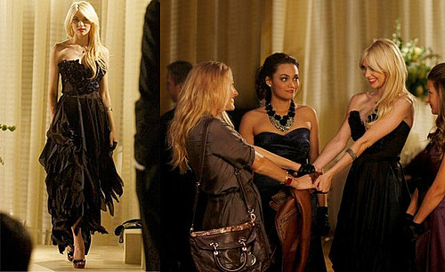 Jenny Humphrey Half Leather Gloves from Gossip Girl
