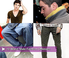 10 Worst Male Fashion Offenses 