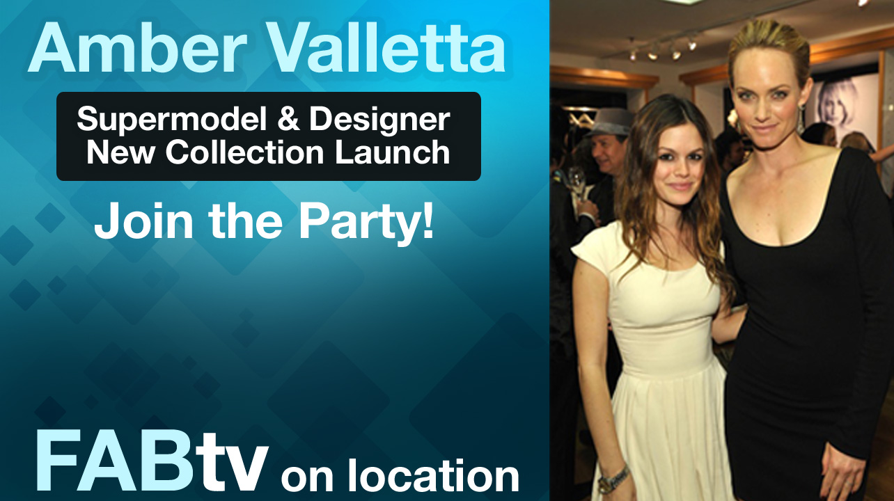 FabTV Parties It Up With Amber Valletta & Rachel Bilson at the Amber Valletta For Monrow Capsule Collection Party