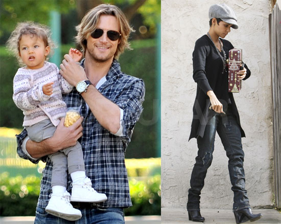 Photos of Halle Berry, Gabriel and Nahla at Disneyland Photos of Halle Berry, Gabriel and Nahla at Disneyland