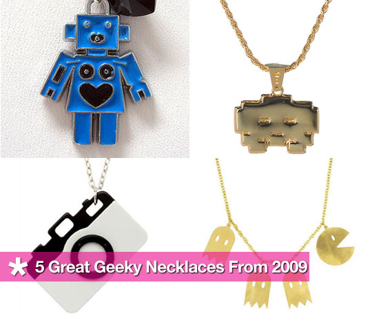5 Great Geeky Necklaces From 2009 5 Great Geeky Necklaces From 2009