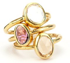 Stackable Jewel Rings Stackable Jewel Rings