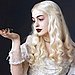 Anne Hathaway as the White Queen