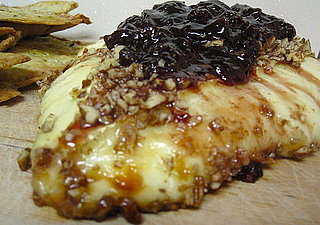 Baked Brie With Pecans and Strawberry Jam Recipe