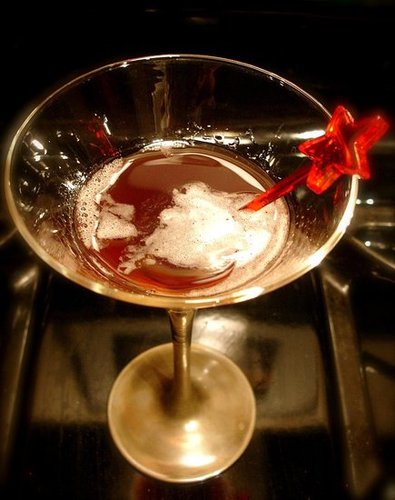 Recipe For Cherry Manhattan Cocktail