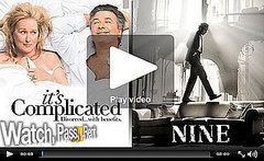 Watch, Pass or Rent Movie Reviews: Nine and It's Complicated! Watch, Pass or Rent Movie Reviews: Nine and It's Complicated!