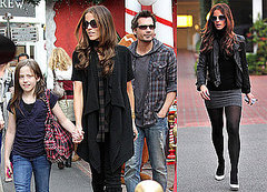 Photos of Kate Beckinsale Shopping in LA With Len Wiseman and Lily Sheen