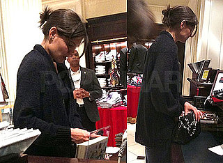 Photos of Katie Holmes Shopping at Ralph Lauren on Rodeo Drive