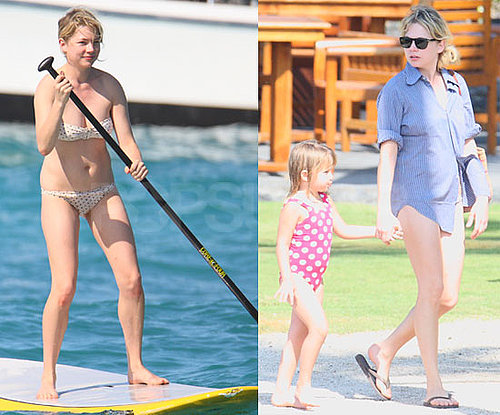 Michelle Williams Bikini Photos With Matilda in Hawaii