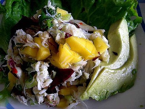 Tropical Crab Salad Tropical Crab Salad