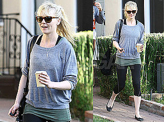 Photos of Kirsten Dunst Going to Yoga in LA