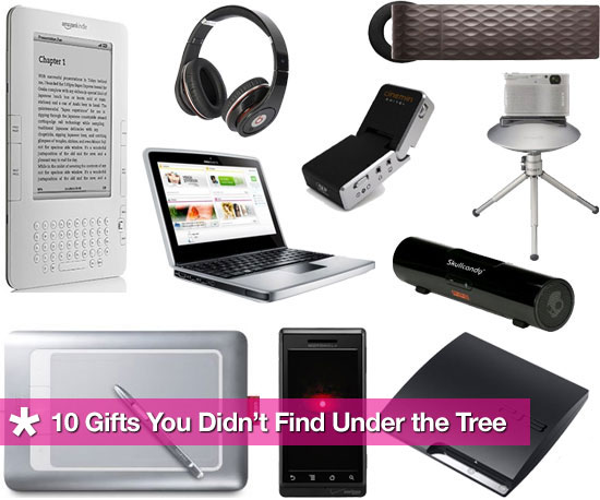 10 Gifts You Didn't Find Under the Tree, But Should Buy Anyway 10 Gifts You Didn't Find Under the Tree, But Should Buy Anyway