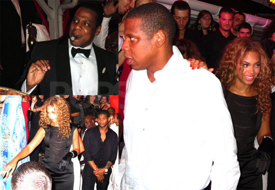 Photos of JayZ and Beyonce