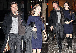 Photos of Brad Pitt and Angelina Jolie Out to Dinner in NYC