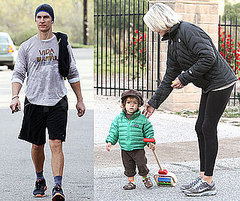Photos of Matthew McConaughey Wearing a Shirt That Says Vida Is Beatiful in LA With Levi Photos of Matthew McConaughey Wearing a Shirt That Says Vida Is Beatiful in LA With Levi