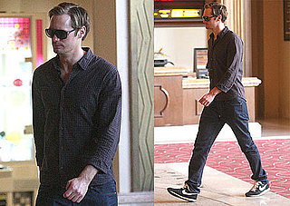 Photos of Alexander Skarsgard Going to the Movies in LA