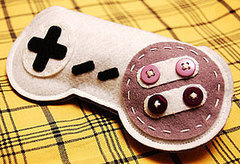 Handmade SNES Eyeglass Cases