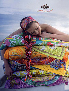 Photo of 2010 Spring Hermes Ad Campaign Featuring Karlie Kloss