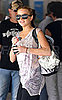 Lindsay Lohan Carries a Sequin Tote on Vacation in St. Barts