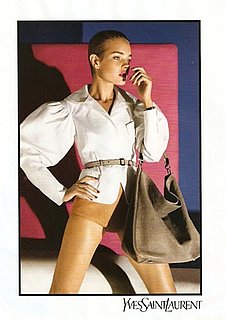 Natalia Vodianova Stars in Yves Saint Laurent's Spring 2010 Ad Campaign 2010-01-05 06:00:08