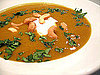 A Light Version of Coconut Curry Butternut Squash Soup