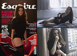 Photos of Rachel Weisz In Lingerie Underwear Semi-Naked on Cover of Esquire February 2010 Issue 2010-01-07 08:04:40