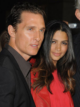Matthew McConaughey and Girlfriend Camila Alves Welcome Baby Girl Vida to Join Their Son Levi