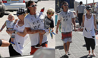 Photos of Gwen Stefani on a Boat in St. Bart's With Gavin, Kingston, and Zuma