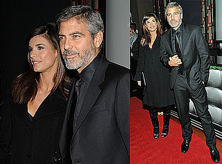 Photos of George Clooney and Elisabetta Canalis at the NYFCC Awards in NYC
