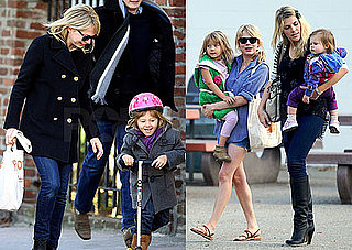Photos of Michelle Williams and Matilda Ledger on Her Scooter in NYC