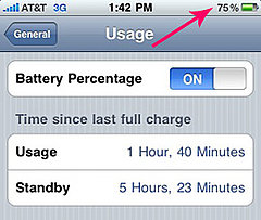 How to View Your iPhone's Battery Life as a Percentage