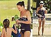 Photos of Stella McCartney in Bikini Cut Out Swimsuit on Holiday in Caribbean