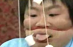 Japanese Marshmallow Eating Game