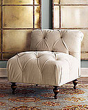 Tufted Velvet Chair - Neiman Marcus