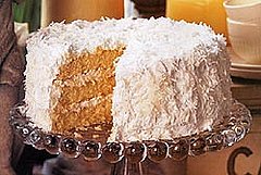Coconut Cream Cake - The Lesser Evil