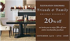 Friends and Family Discount Round Up