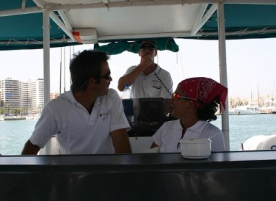 Sergio the captain and his crew