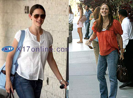 Jennifer Garner Back in LA