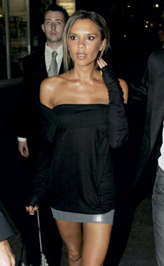 Posh Goes Short