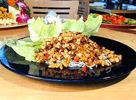 Chinese Chicken Lettuce Wraps (no carbs)