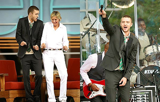 Justin Helps Ellen and the Kids Justin Helps Ellen and the Kids