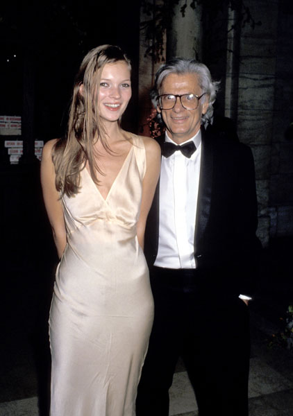 1993: With Richard Avedon 1993: With Richard Avedon