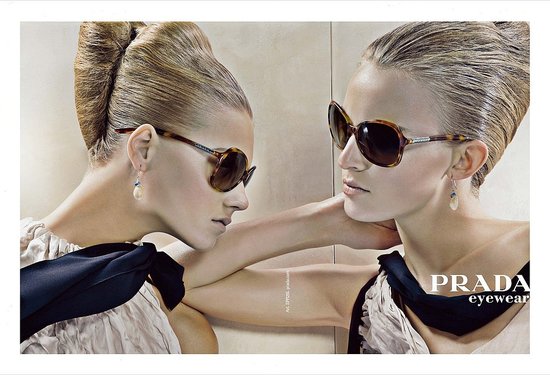 Anna Maria Jagodzinska for Prada; Ph. Steven Meisel